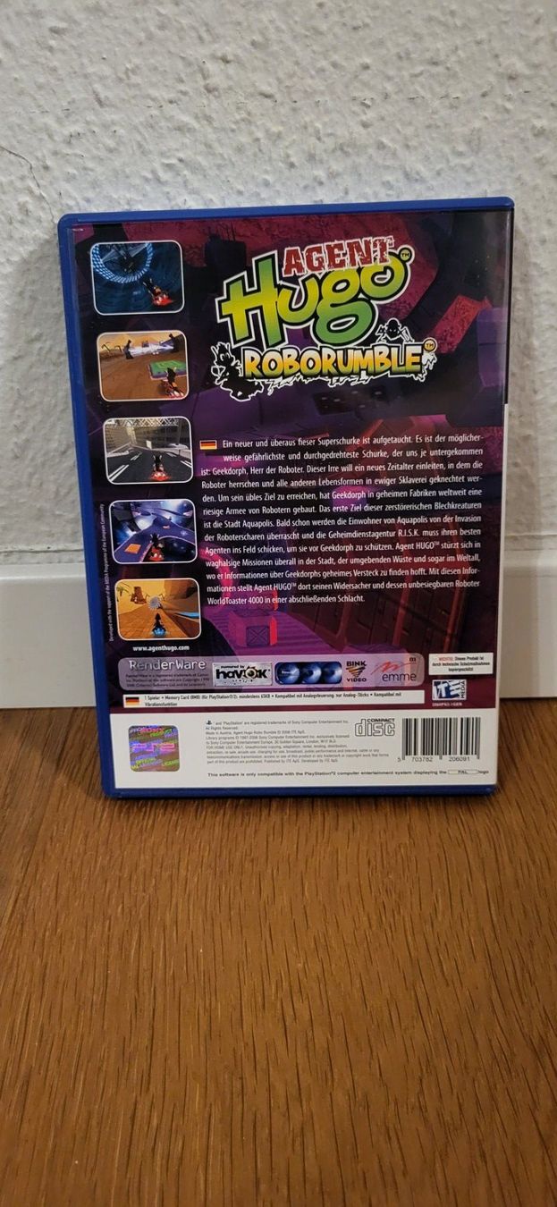 Sony Jeux: PS 2 - Agent Hugo Roborumble – D'occasion à Münsingen par DigitaleSpielecke 1