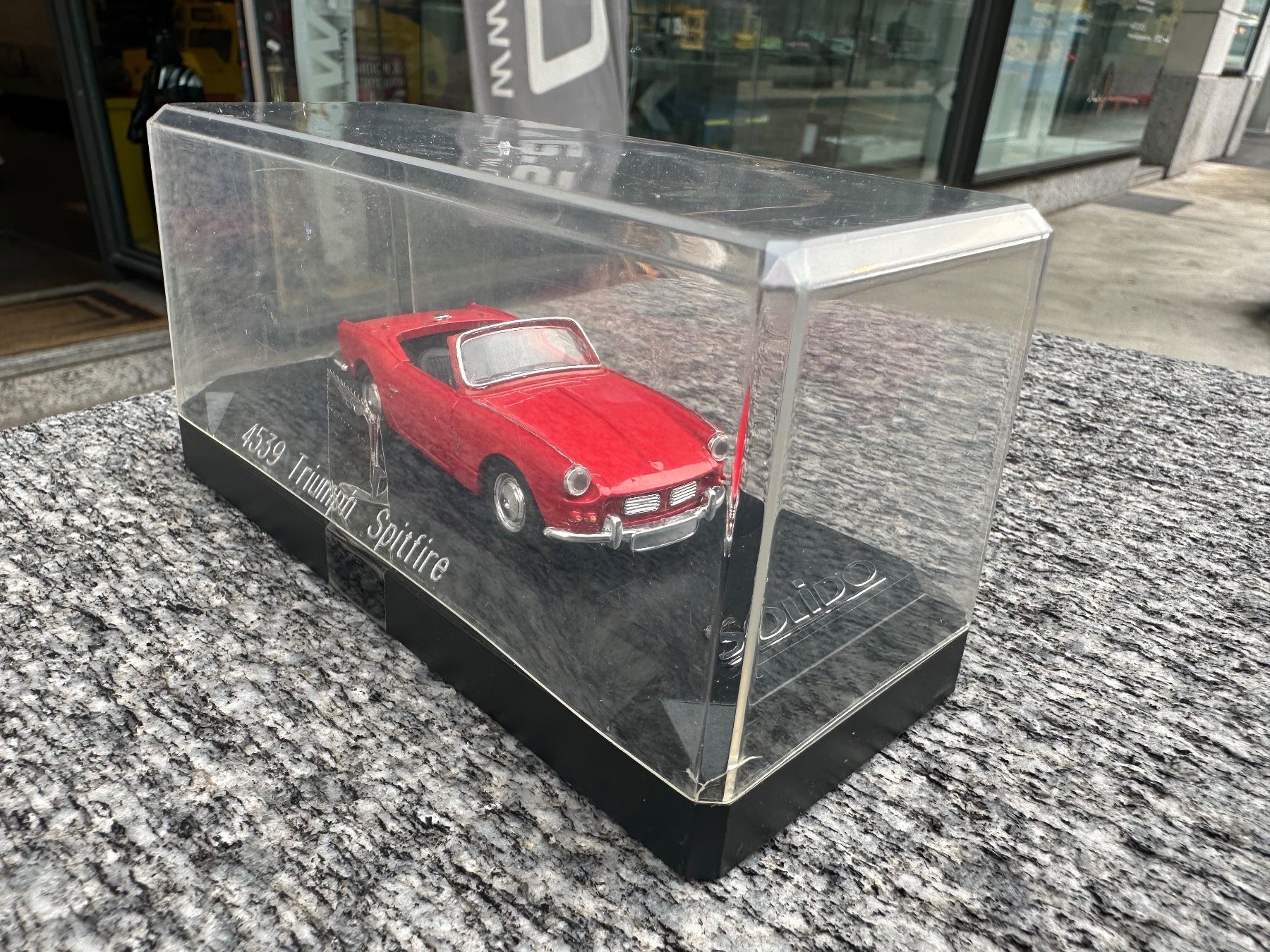 Kit di modellismo & Modellini statici: Solido 1:43 35600 Triumph Spitfire 4539 – Usato da Chiasso venduto da Carrara-Modellismo 1