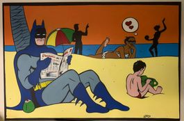 Bedeutendes grosses Bild Cuban Pop Art by Jordi um 2010
