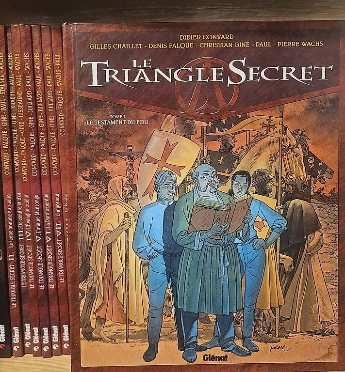 BD: Lot de BD Le Triangle Secret + I.N.R.I – D'occasion à la chaux-de-fonds par Marxc