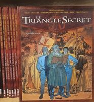 Lot de BD Le Triangle Secret + I.N.R.I