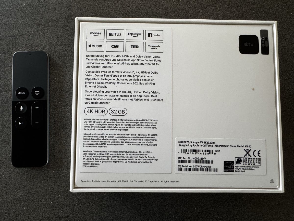 Apple Audio- & Mediensysteme: Apple TV 4k – Gebraucht aus Bern von Zalana 3