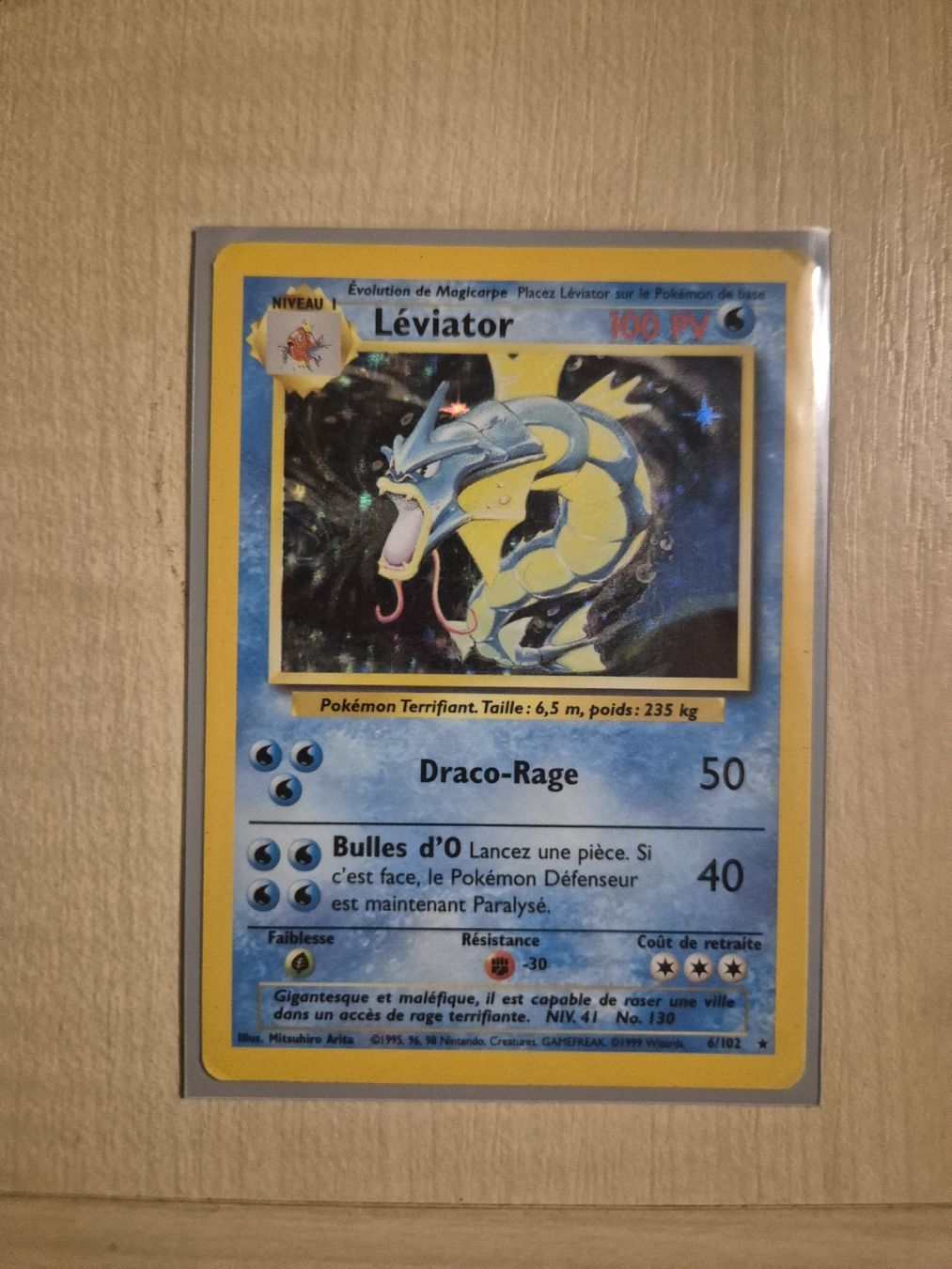 Cartoline: Leviator holographique 6/102 – Usato da Glovelier venduto da JonasMaitre 1