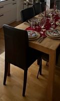 4 Esszimmer Stühle Kunstleder