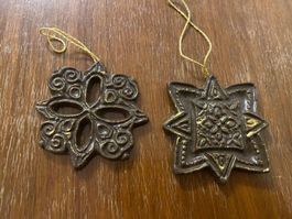 Antik Weihnachtsschmuck Wachs