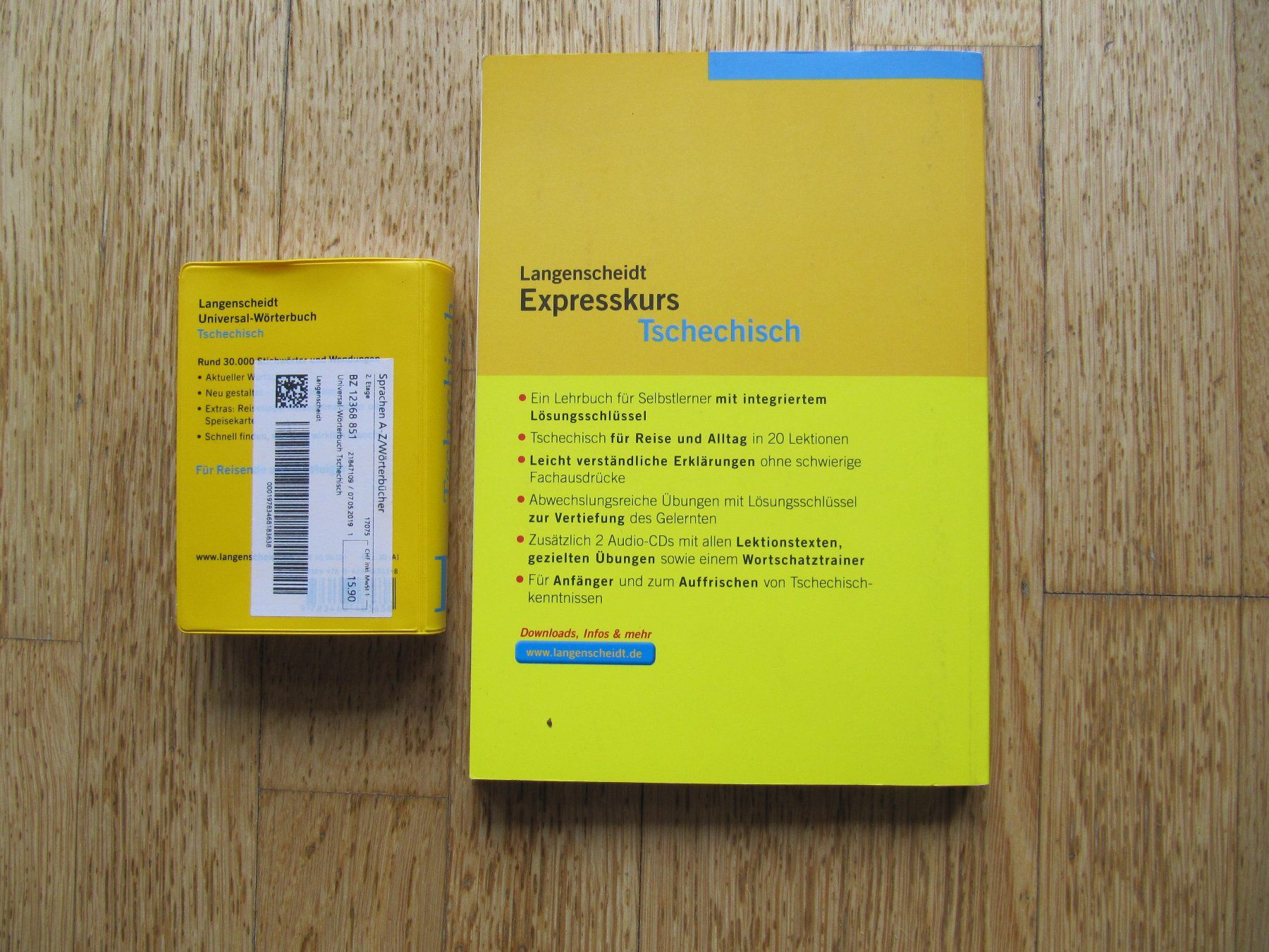 Libri: 2 Langenscheidt Tschechisch Expresskurs + Wörterbuch – Nuovo (secondo la descrizione) da Würenlos venduto da Carabella0 4