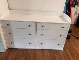 IKEA Hemnes Chest of 6 Drawers, White - Great Storage Sol...