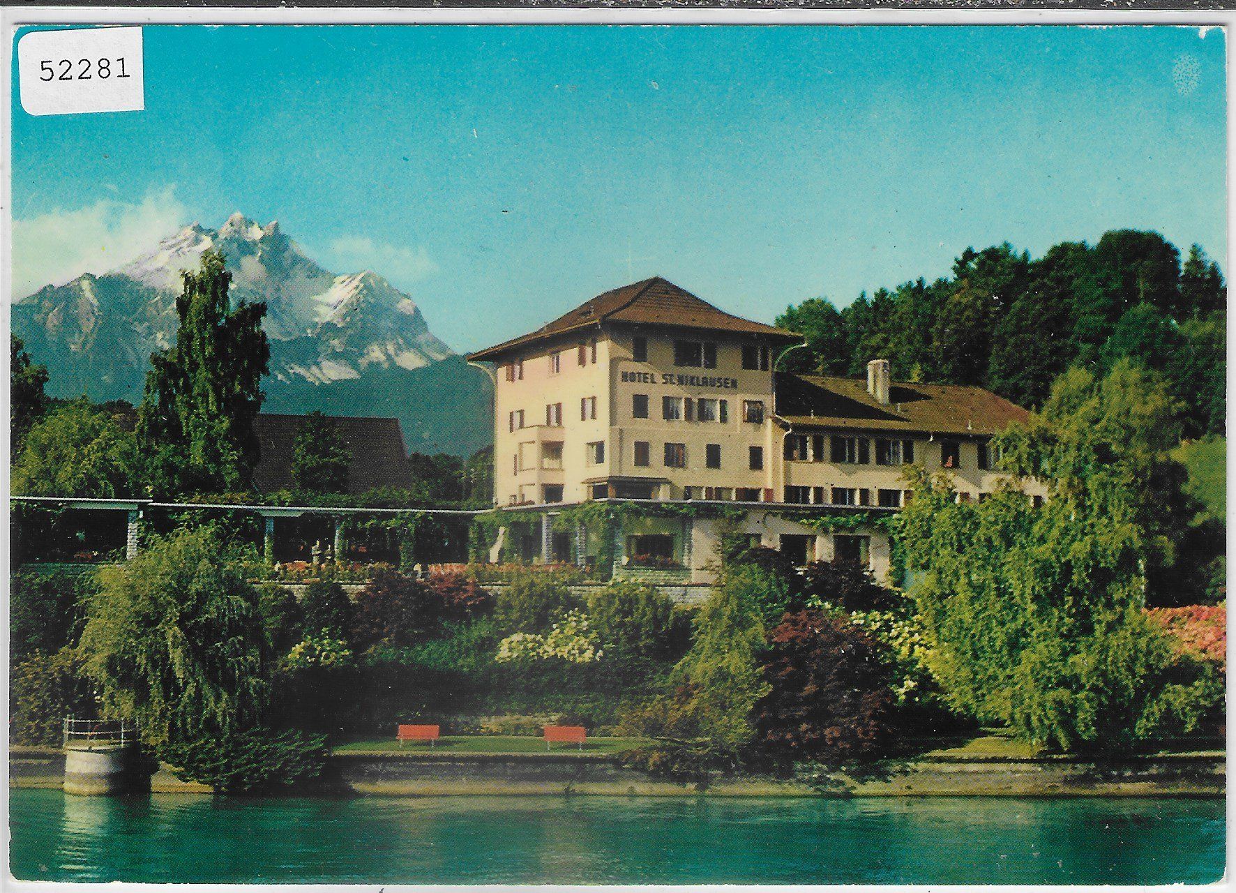 Ansichtskarten: Hotel St. Niklausen bei Luzern – Gebraucht aus Ettingen von Kartenplanet