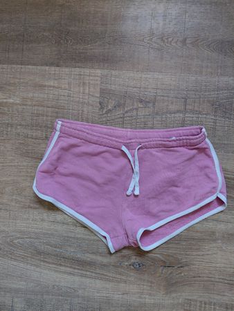 Kurze Hose pink Grösse M weiss abgesetzt guter Zustand