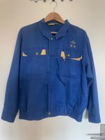 Japanese Work Wear Arbeitsjacke Aitoz Tender Form blau gelb