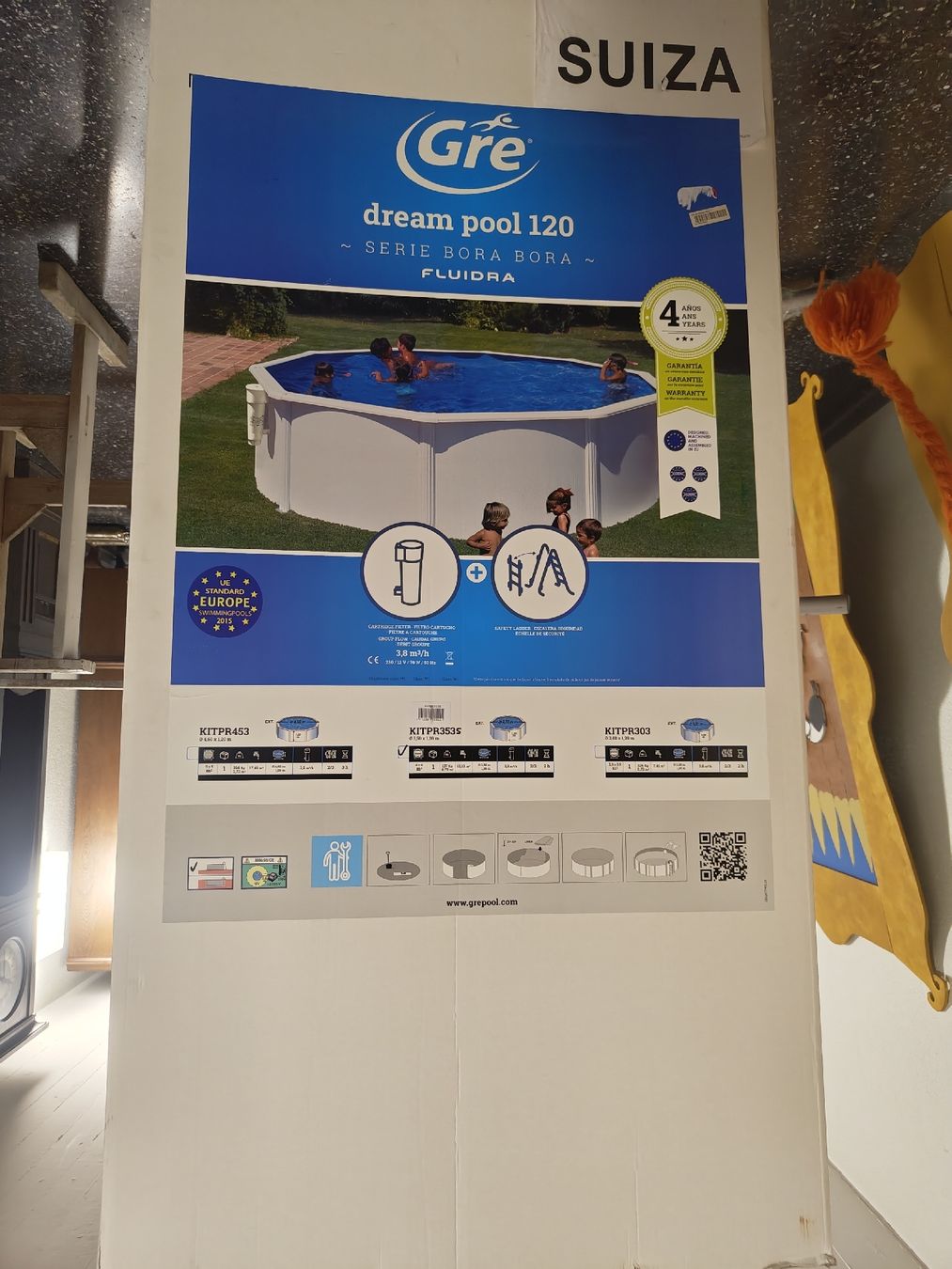 Piscine: Pool Gre Dream Pool 120 Bora Bora rund gebrauch – Usato da Zollikofen venduto da aar_lh7v 1