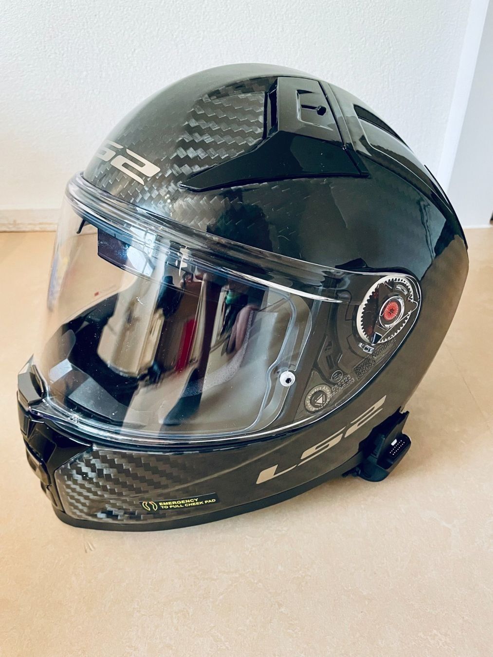 Caschi & visiere: LS2 FF811 Vector II Carbon Integralhelm – Nuovo (secondo la descrizione) da Rhäzüns venduto da Jagarn 2