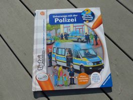 Tiptoi "Unterwegs mit der Polizei" Buch sehr guter Zustand