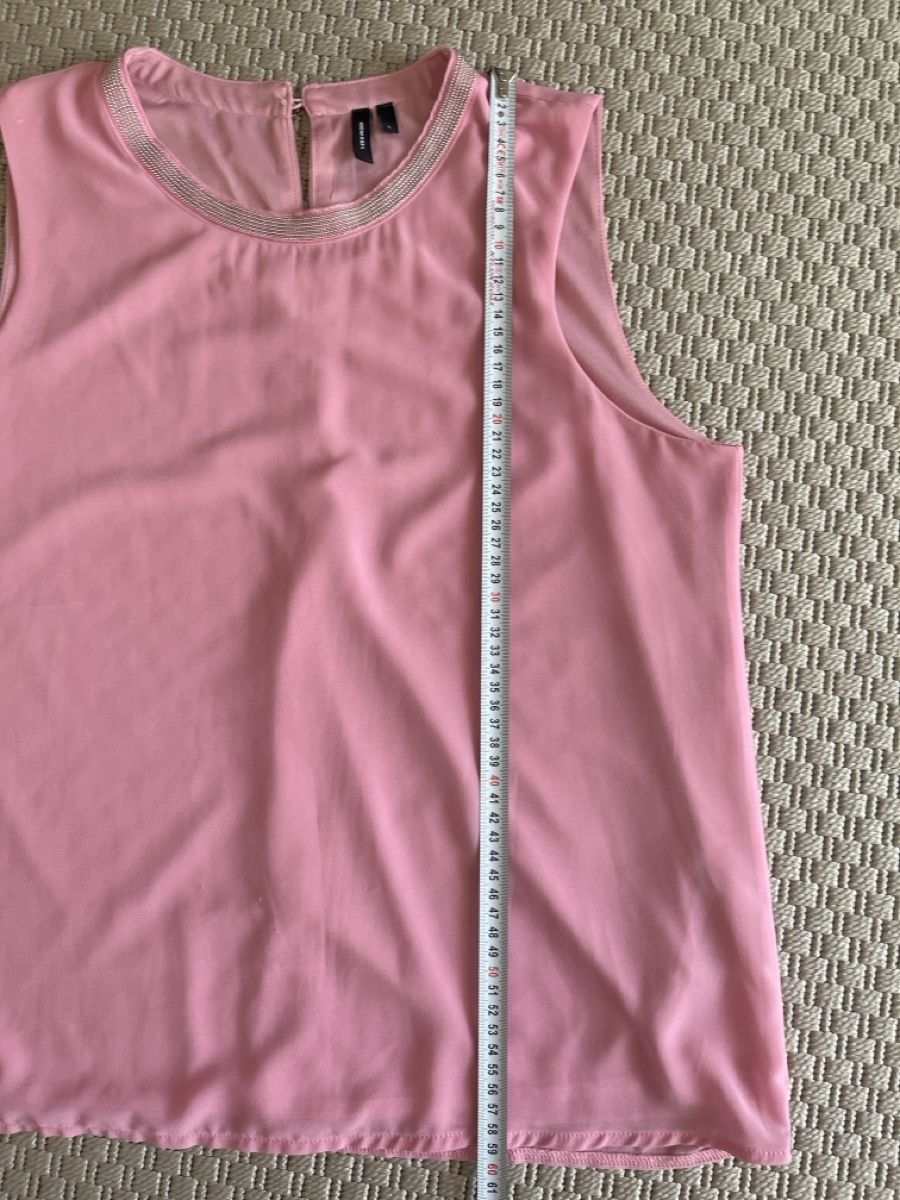 Vero Moda Camicette: Elegantes Top mit Bordure, Vero Moda, L – Usato da Solothurn venduto da Bobesch08 7