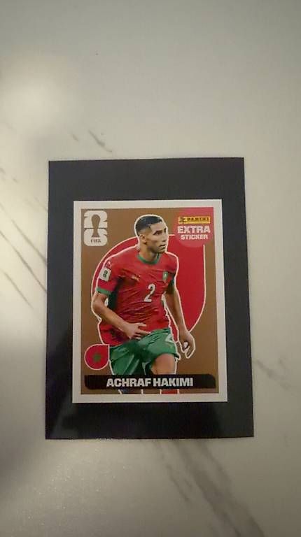 Panini Carte collezionabili: Panini WM 2026 Extra Sticker Achraf Hakimi Bronze – Usato da Winterthur venduto da YoungPrince 2
