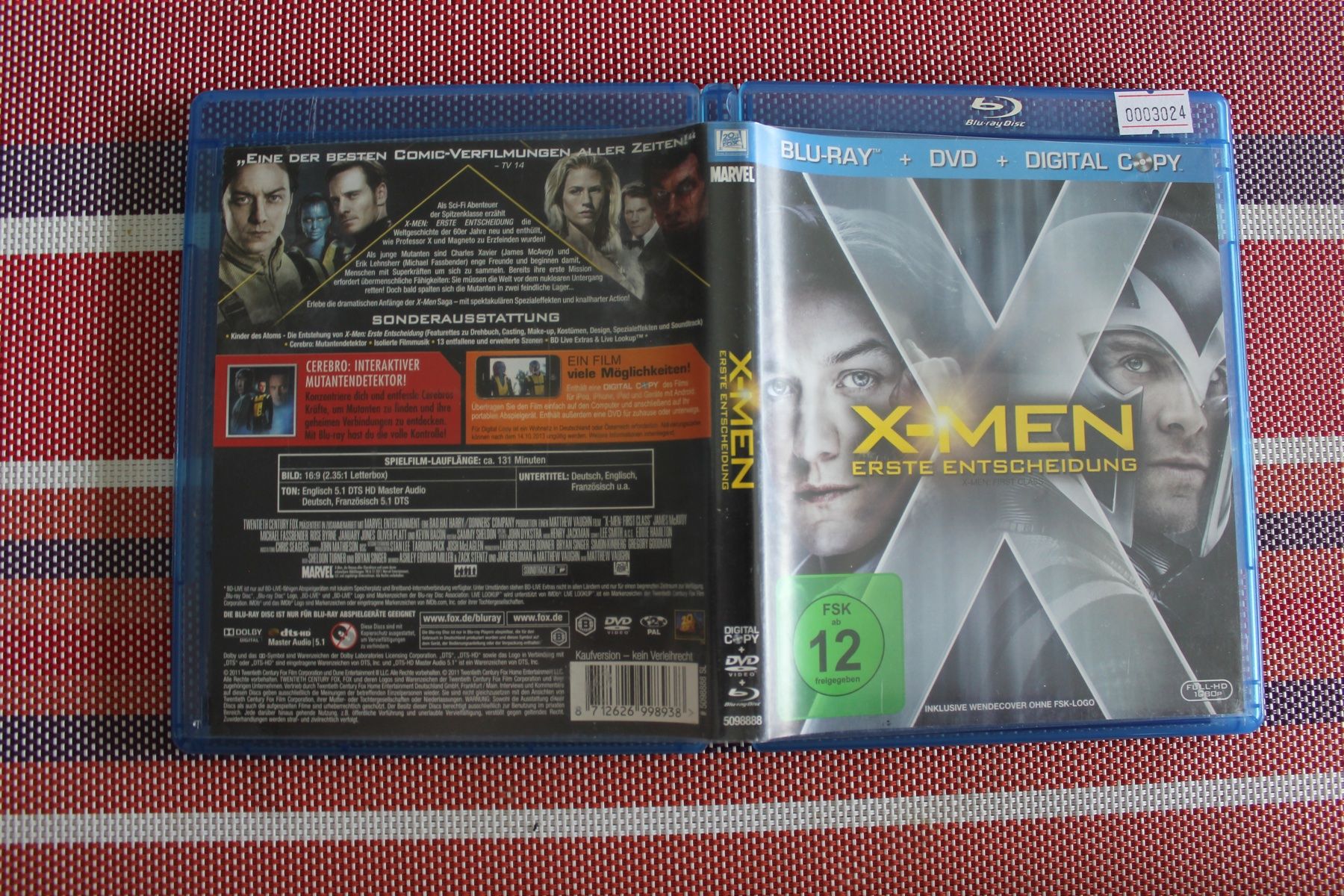 Tutti i DVDs: X -Men Erste Entscheidung Blu-Ray – Usato da Geroldswil venduto da Schlumpfine1973