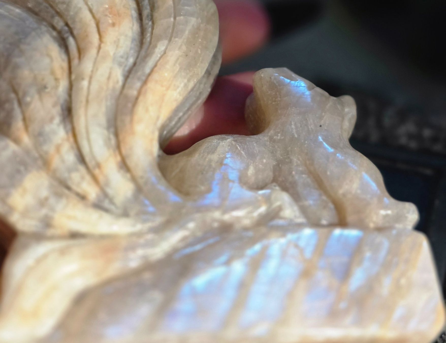 Minerali & Pietre curative: Mondstein Fuchs 252g – Nuovo e nell'imballaggio originale da Matzingen venduto da Shay_Crystalz 4