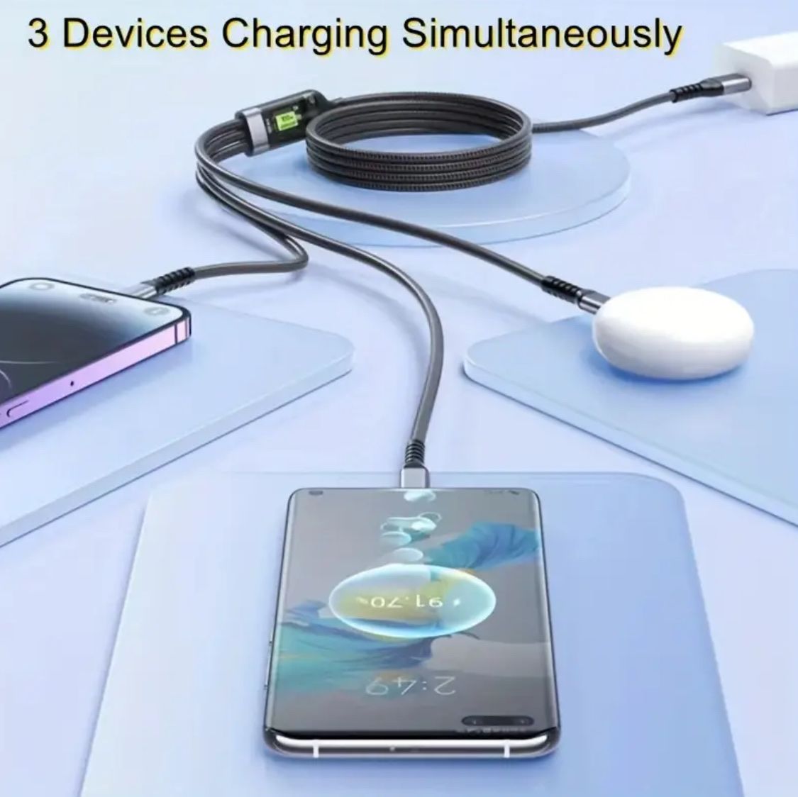 Cavi: Schnellladekabel Multi USB Ladekabel 3in1 Handy Datenkabel – Nuovo e nell'imballaggio originale da Suhr venduto da SchnapperCH 3
