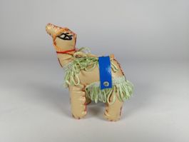 Figurine chameau vert 12 x 11 x 6 cm