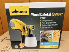 NEU+OVP: WAGNER Wood & Metal Sprayer W100 (Farbsprühsystem)