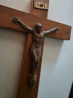 Antikes Christus Jesus INRI Kreuz 16 cm Kruzifix