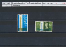 1965 Grossbritannien, "Postfernmeldeturm", ** postfrisch