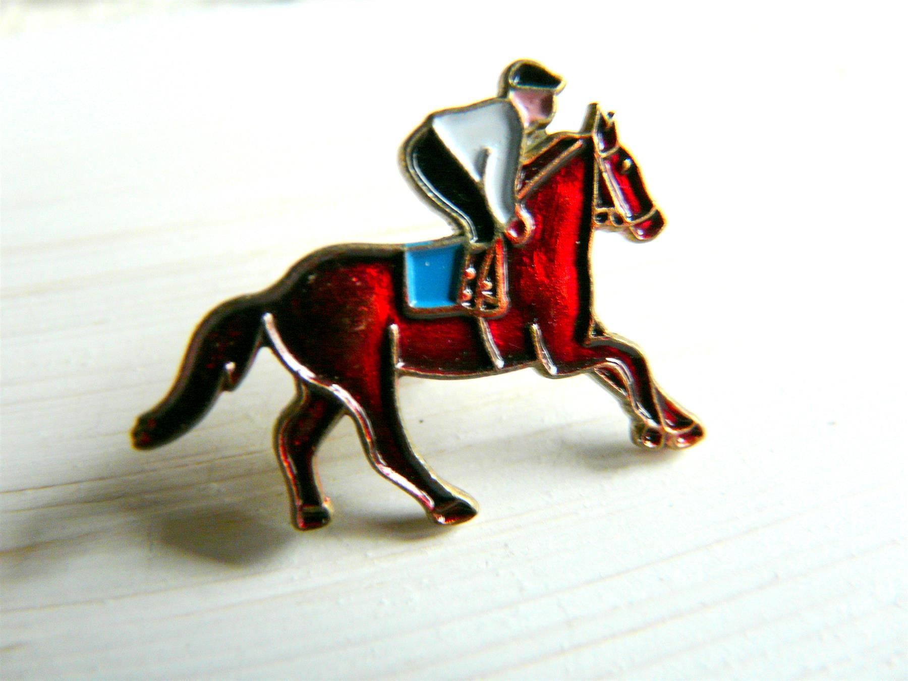 Placchette & Badge: • Pferderennen Pferd cheval  - pin M6A.39 – Usato da Pully venduto da websurfer1 3