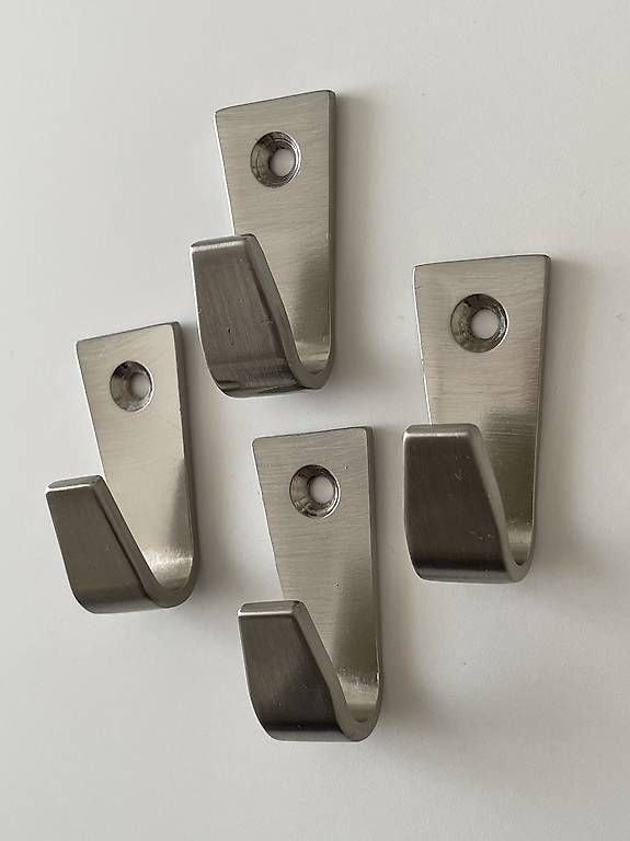 Ikea Eisenwaren: 4 x Kleiderhaken Edelstahl – Gebraucht aus St. Gallen von K_Blum