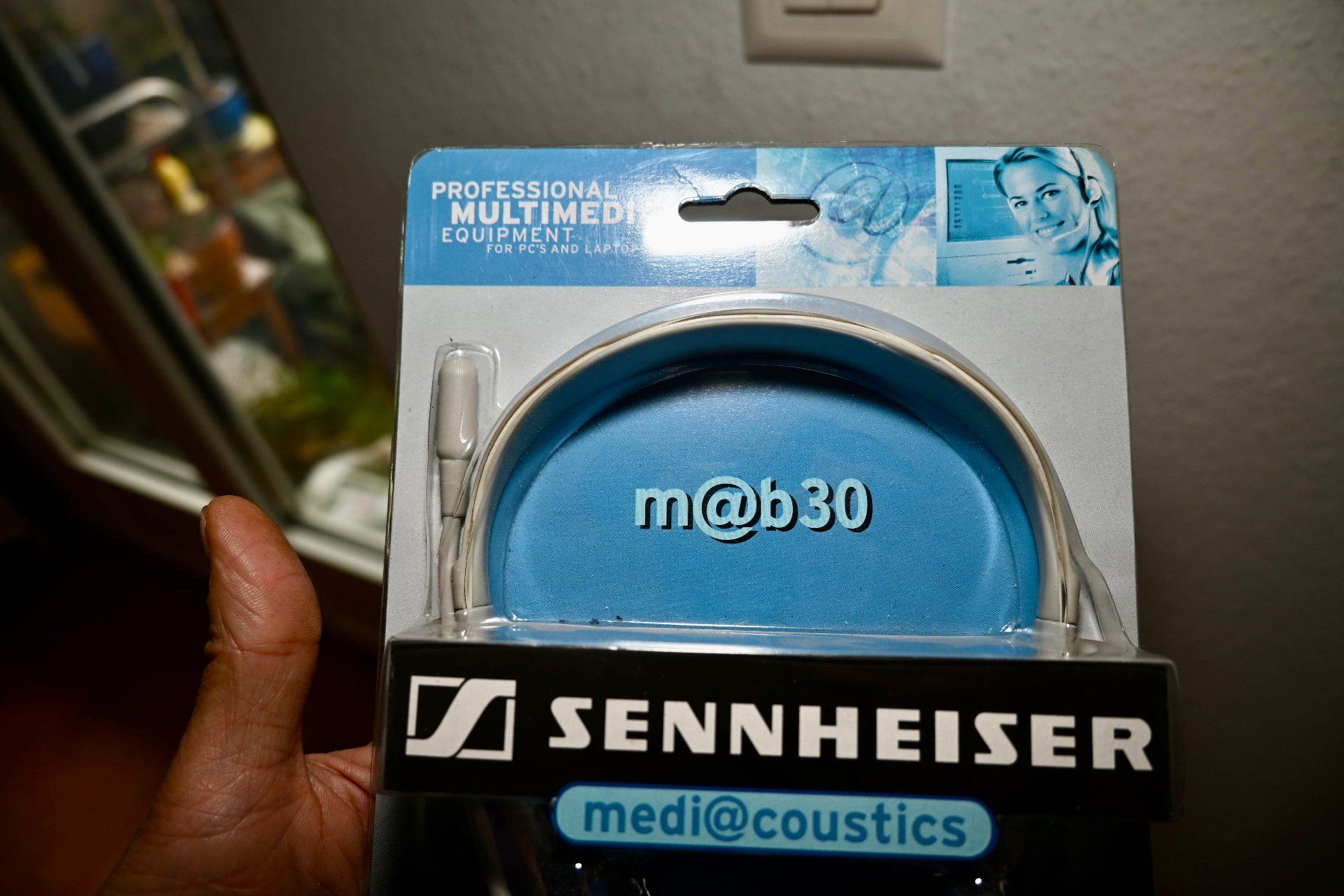Sennheiser Cuffie: UNGEÖFFNET Sennheiser m@b30 Multimedia-Headset – Nuovo e nell'imballaggio originale da Pfaffhausen venduto da mono_rec 6