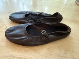 Ballerinas Leder Zara 38 butterweich so bequem