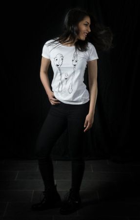 Design T-Shirt für Damen Gr. XS
