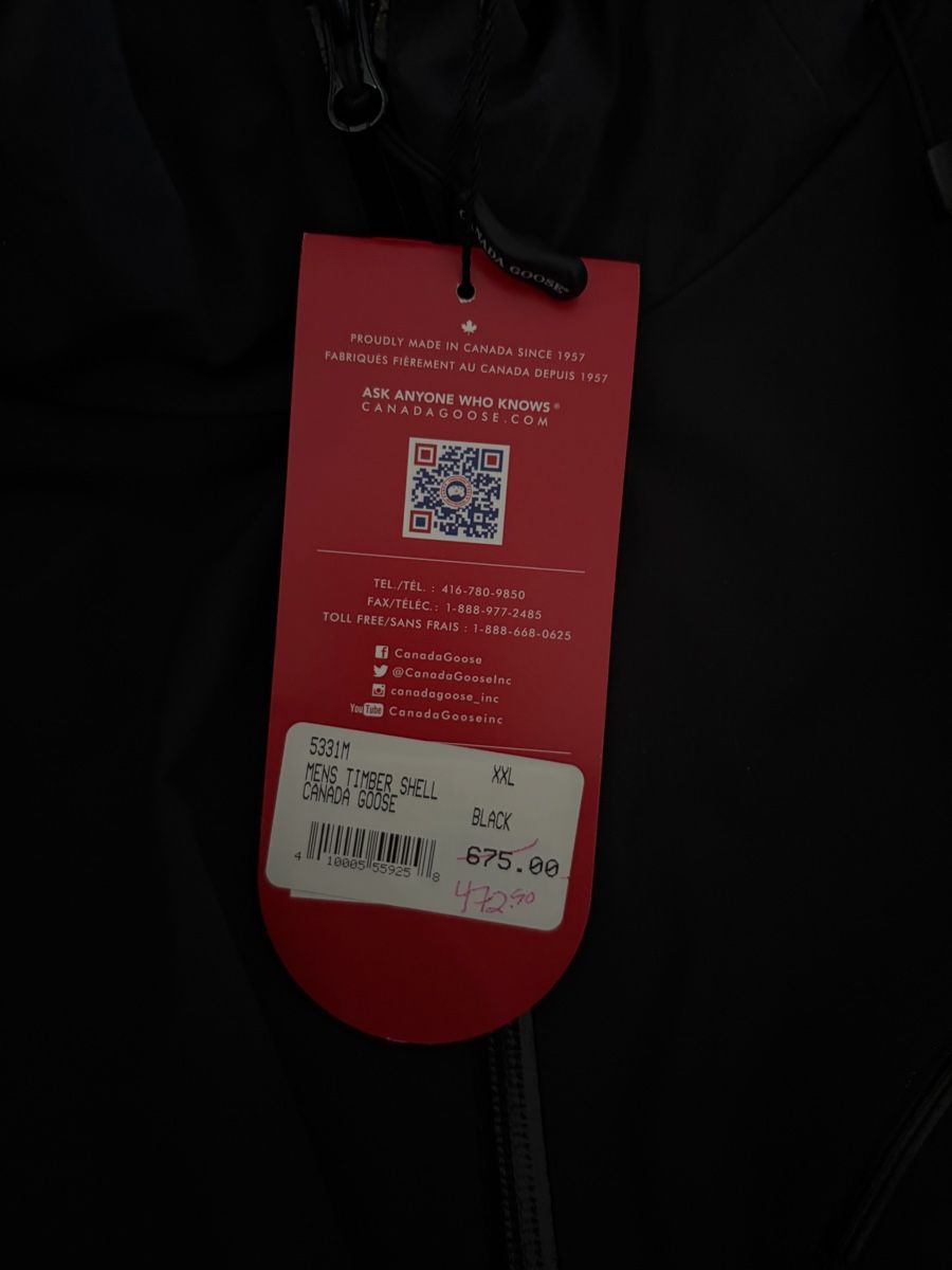 Canada Goose Giacche: Veste Canada Goose Soft Shell Timber - Noire - 2XL - Neuve – Nuovo e nell'imballaggio originale da Meyrin venduto da Samos23 4