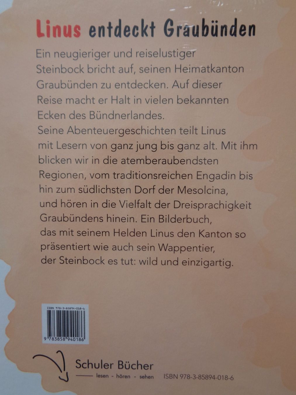 Bücher: Linus entdeckt Graubünden mit Hör-CD – Neu und originalverpackt aus Chur von Oregano1 2