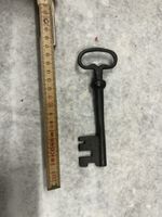 Antiker Schlüssel, gross, ca. 20cm, Originalzustand