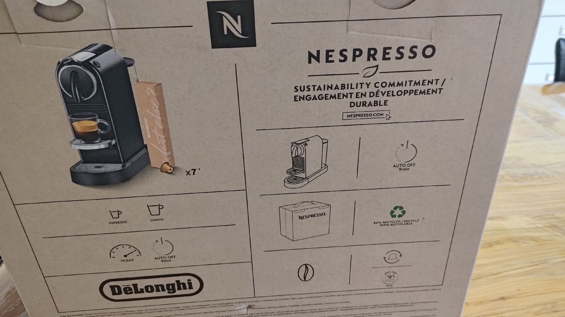 Nespresso Macchine per caffè & Macchine per espresso: Nespresso Citiz Neue – Nuovo e nell'imballaggio originale da Poschiavo venduto da Linuzzo80 5