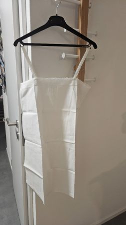 Vecchia camicia da notte in cotone bianco tg.42