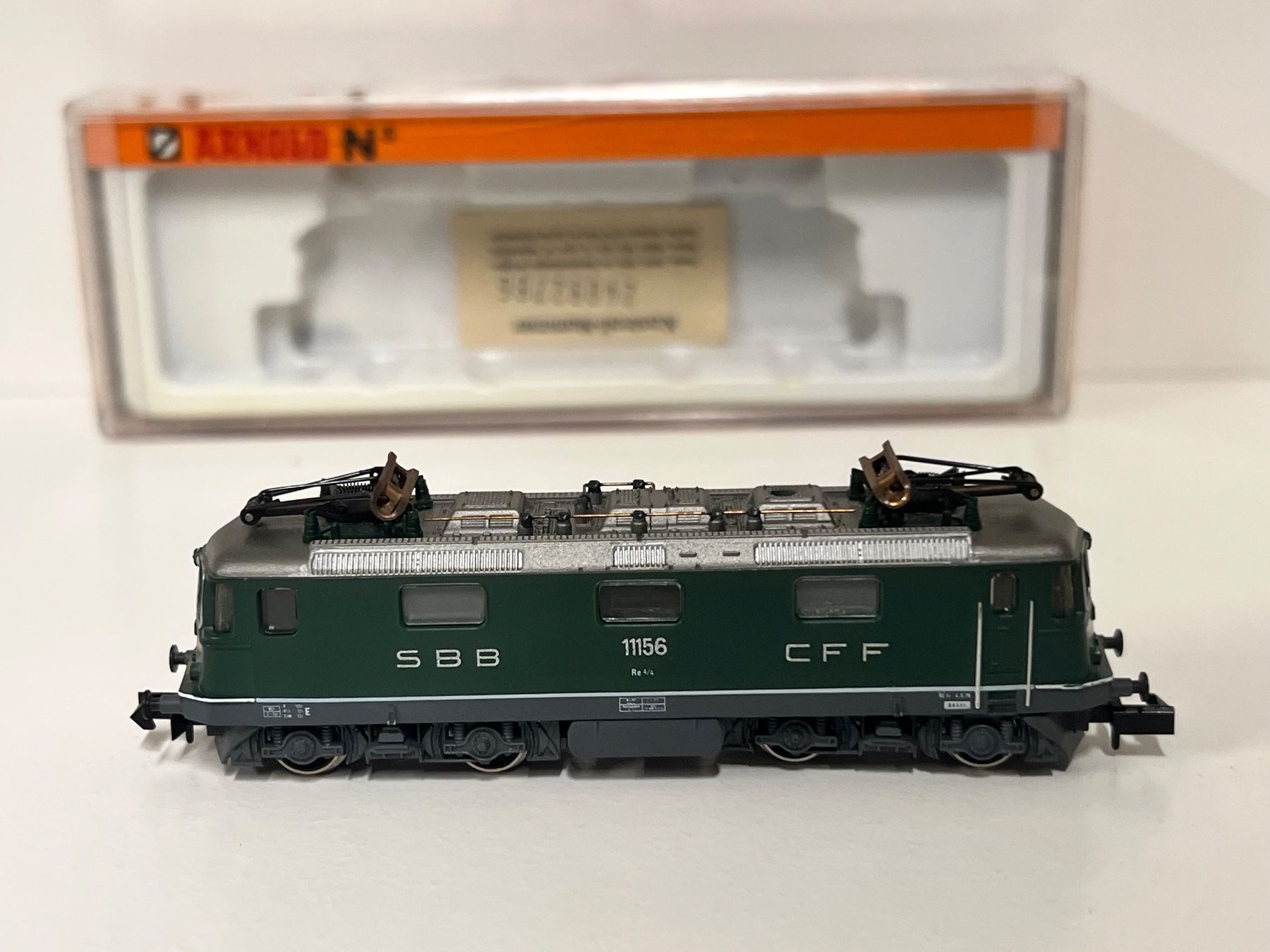 Arnold Modelleisenbahnen: Arnold 2409 Spur N SBB Re4/4 11156 – Gebraucht aus Neuenhof von ludovicco 1