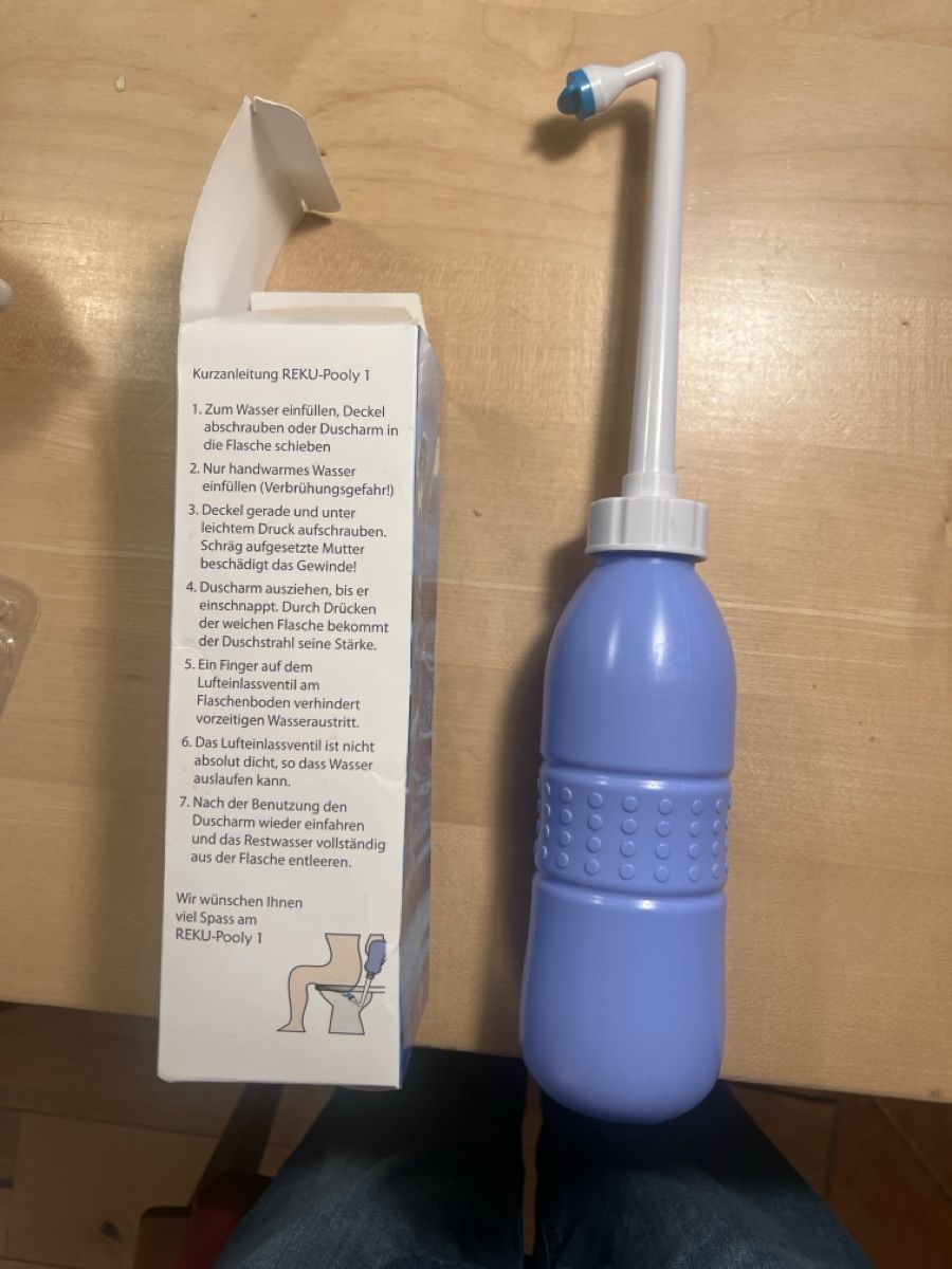 Altro per la cura del corpo: Reise-Dusche  – Nuovo e nell'imballaggio originale da Wegenstetten venduto da NeueFrische 1