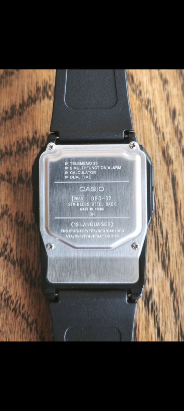 Casio Orologi: Casio Data Bank DBC-32 mit neuem Armband – Usato da Aarau venduto da Blingo01 5
