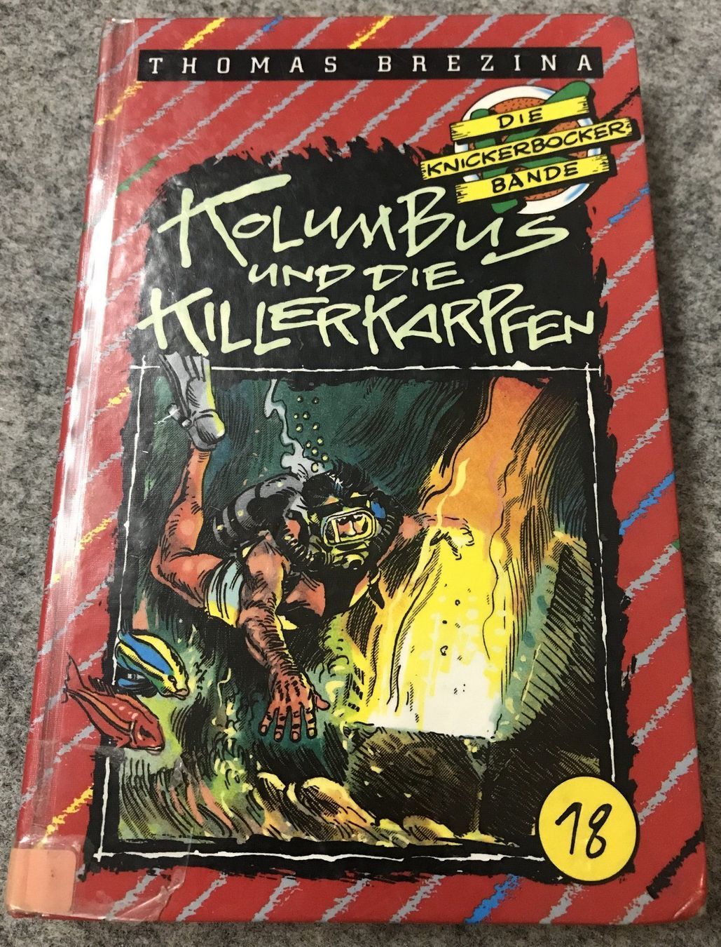 Livres: Die Knickerbockerbande- 18- Kolumbus und die Killerkarpfen – D'occasion à Guntershausen par Gloominati