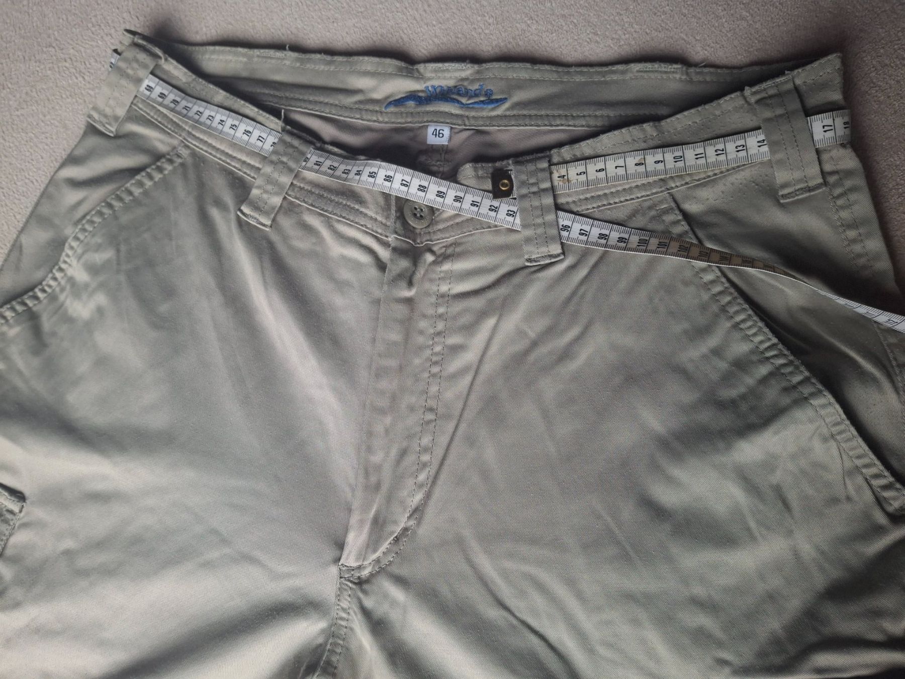 Wikland Pantaloni: Pantalon vert olive clair taille 46 marque Wikland – Usato da Villiers venduto da san_jn5w 9