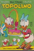 Italian edition Disney TOPOLINO # 588 mar 5 1967 vintage Mic