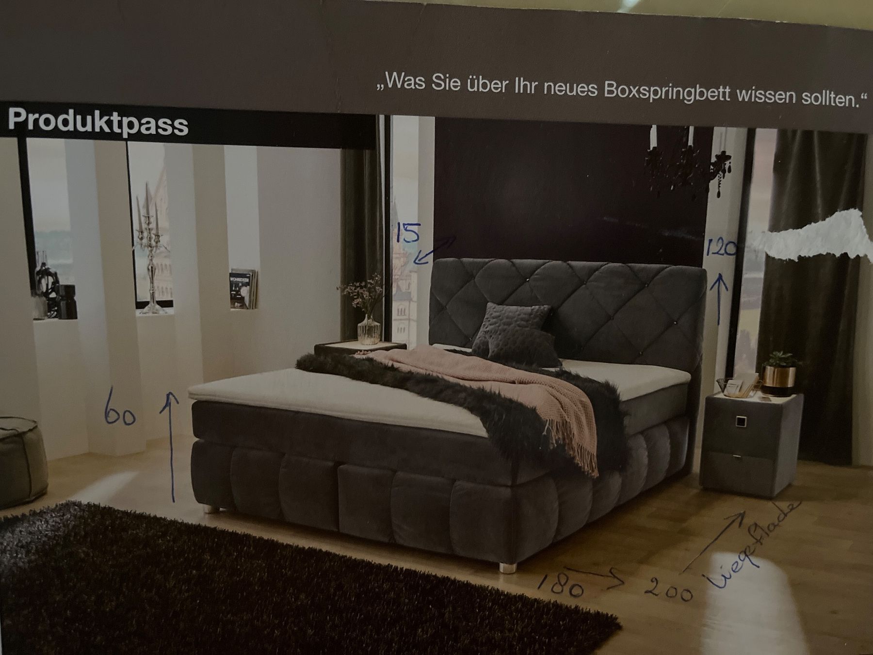 Letti: Boxspringbett 180x200 – Usato da Diemtigen venduto da gea_l6g2 4
