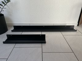Ikea Mosslanda Bilderleiste, Schwarz, Top Zustand!