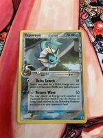 Pokemon Vaporeon ( Ex Delta Species) 18/113