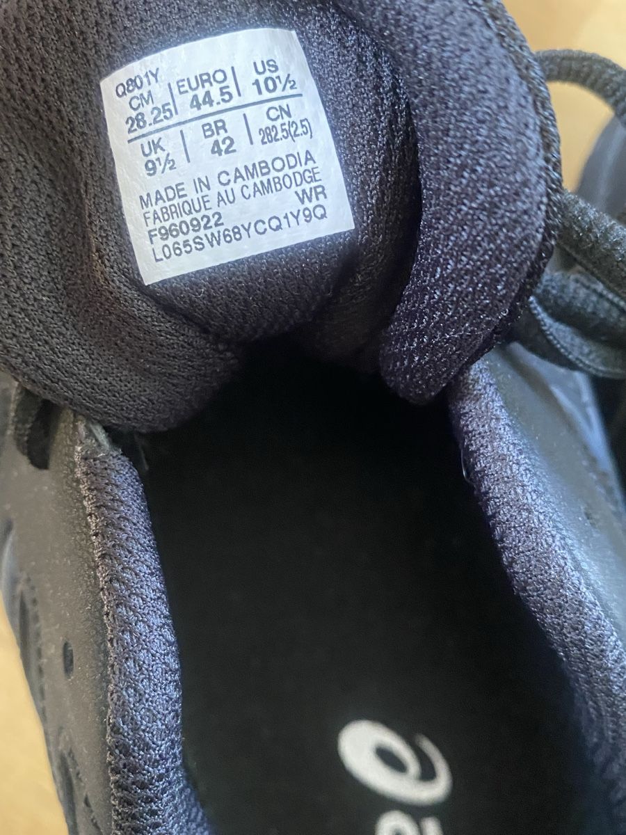 Asics Scarpe da uomo: Asics gr 44.5 – Nuovo e nell'imballaggio originale da Dietikon venduto da Tdaf33 3