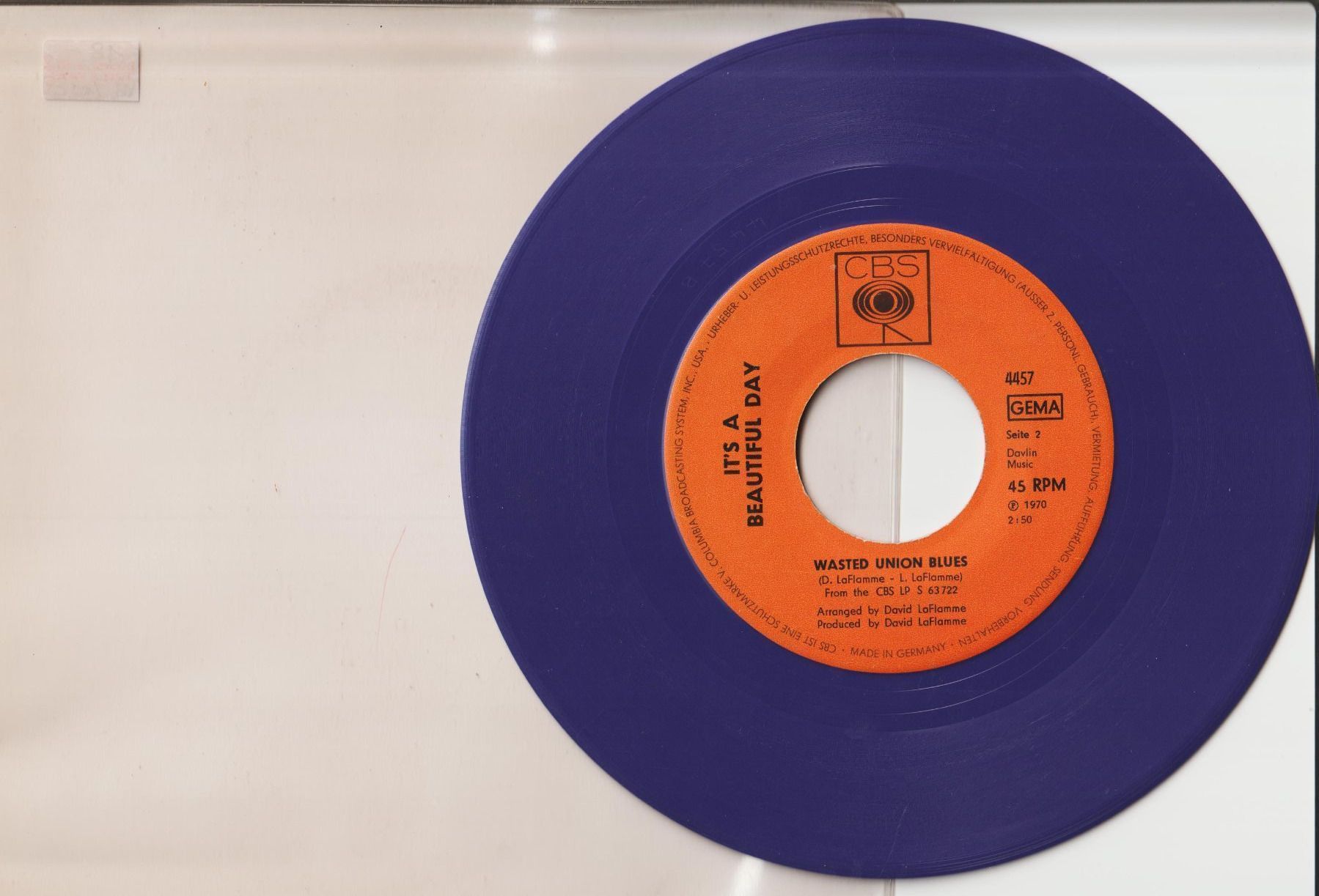 Schallplatten: IT'S A BEAUTIFUL DAY - Progresiv Rock 1970, limited Edit. – Gebraucht aus Zürich von Vinyl 1