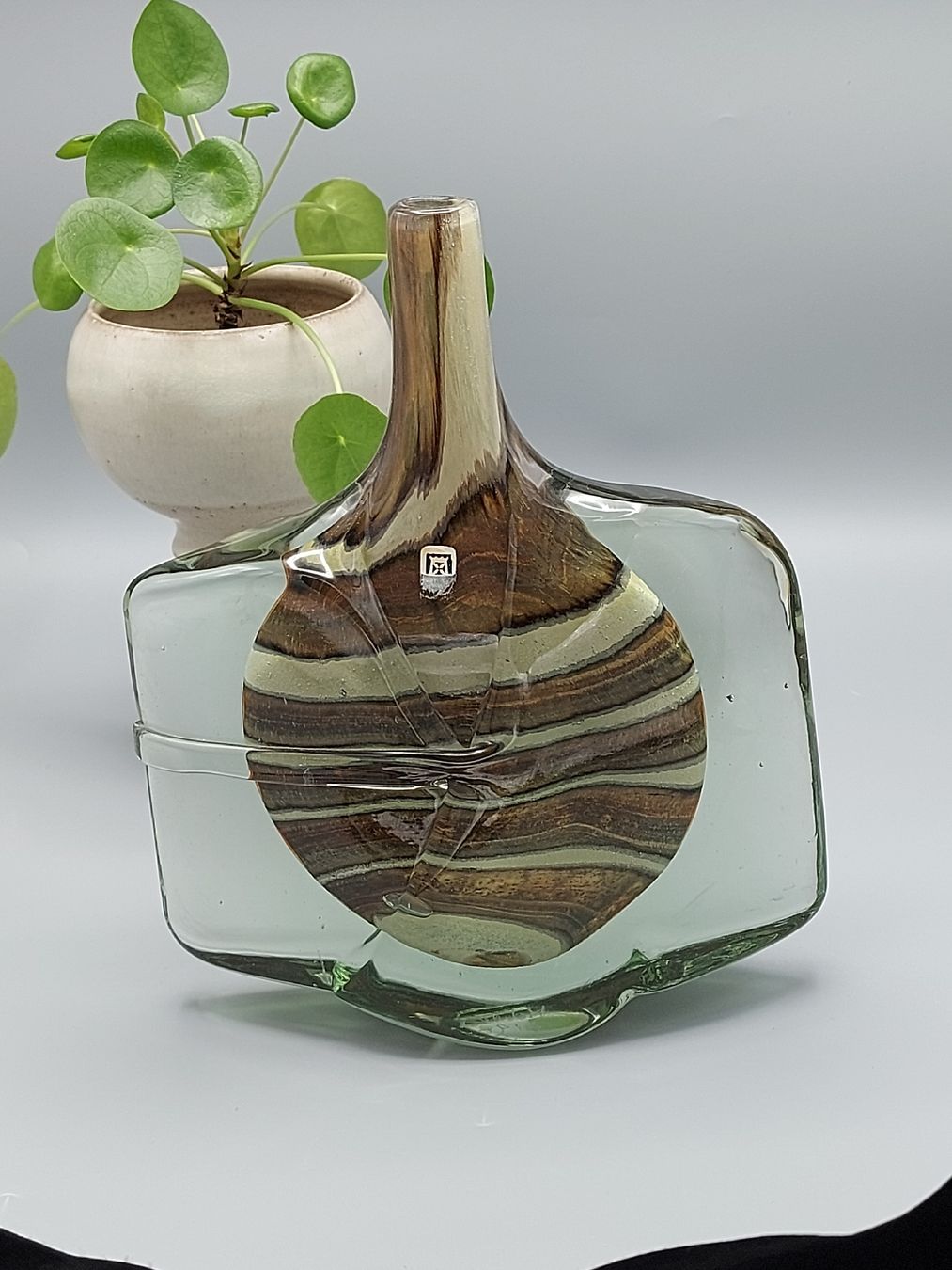 Vasen & Gefässe: Fischvase von Michael Harris, Mdina 1983 – Neu (gemäss Beschreibung) aus Ostermundigen von son_vd9k 1