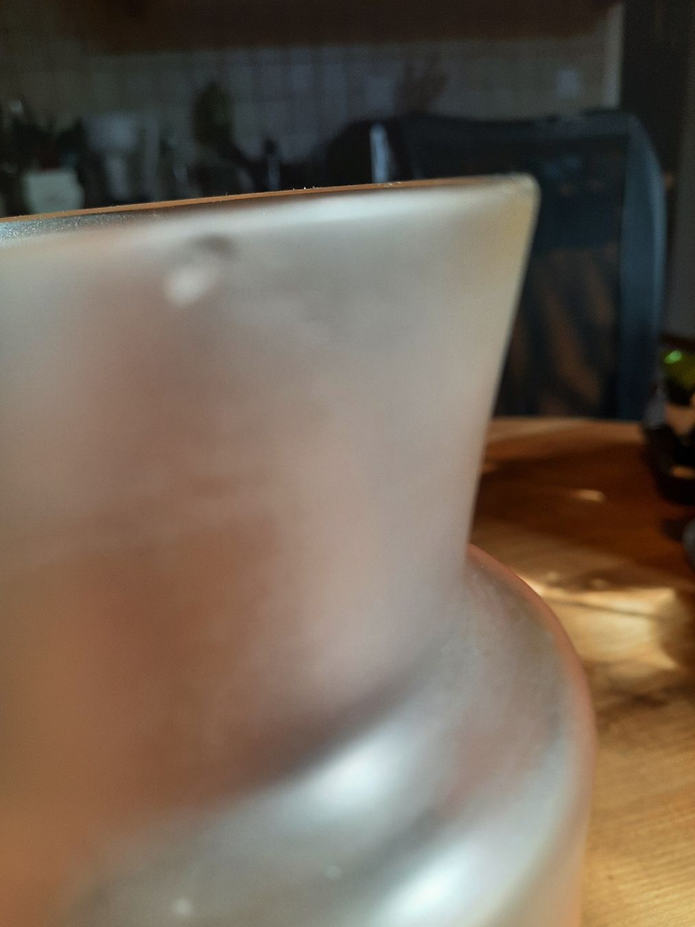 Vasi & Recipienti: Schöne Herbst-Vase aus Glas mit Malerei – Usato da Busswil BE venduto da balu37 6