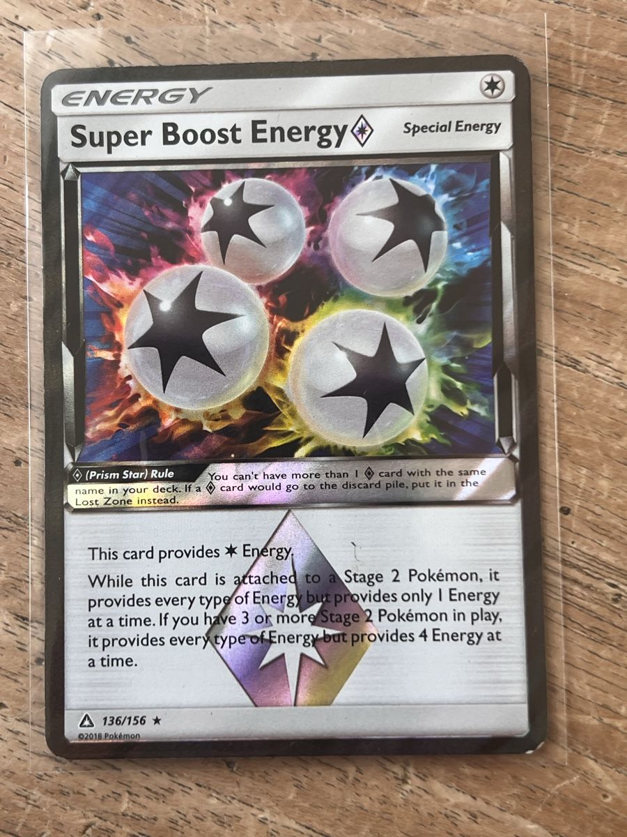 Pokémon Sammelbilder & Trading cards: Super Boost Energy Prism Star – Neu (gemäss Beschreibung) aus Zollikon von inf_l5jd